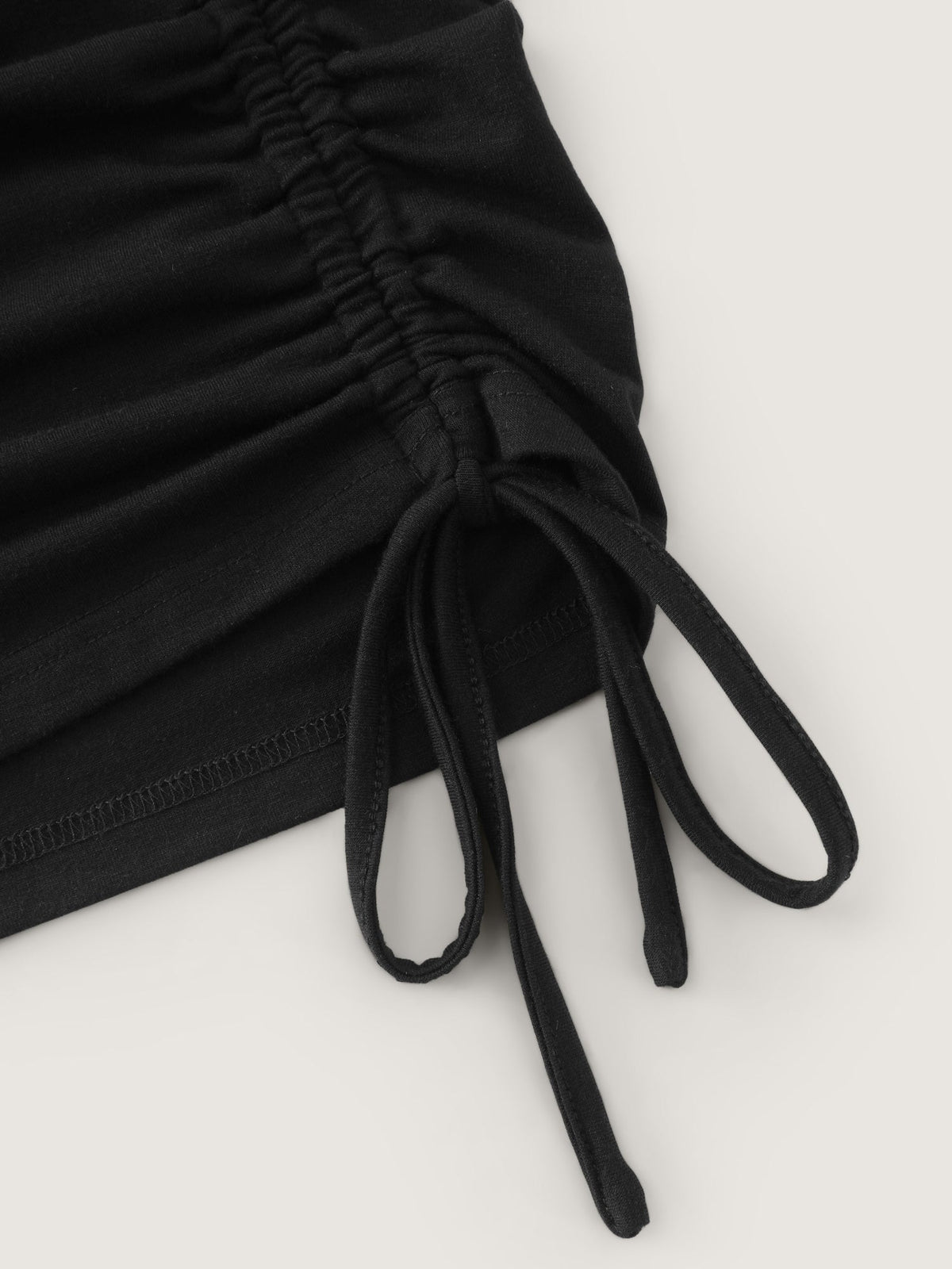 Supersoft Elastic Waist Side Drawstring Wide Leg Pants