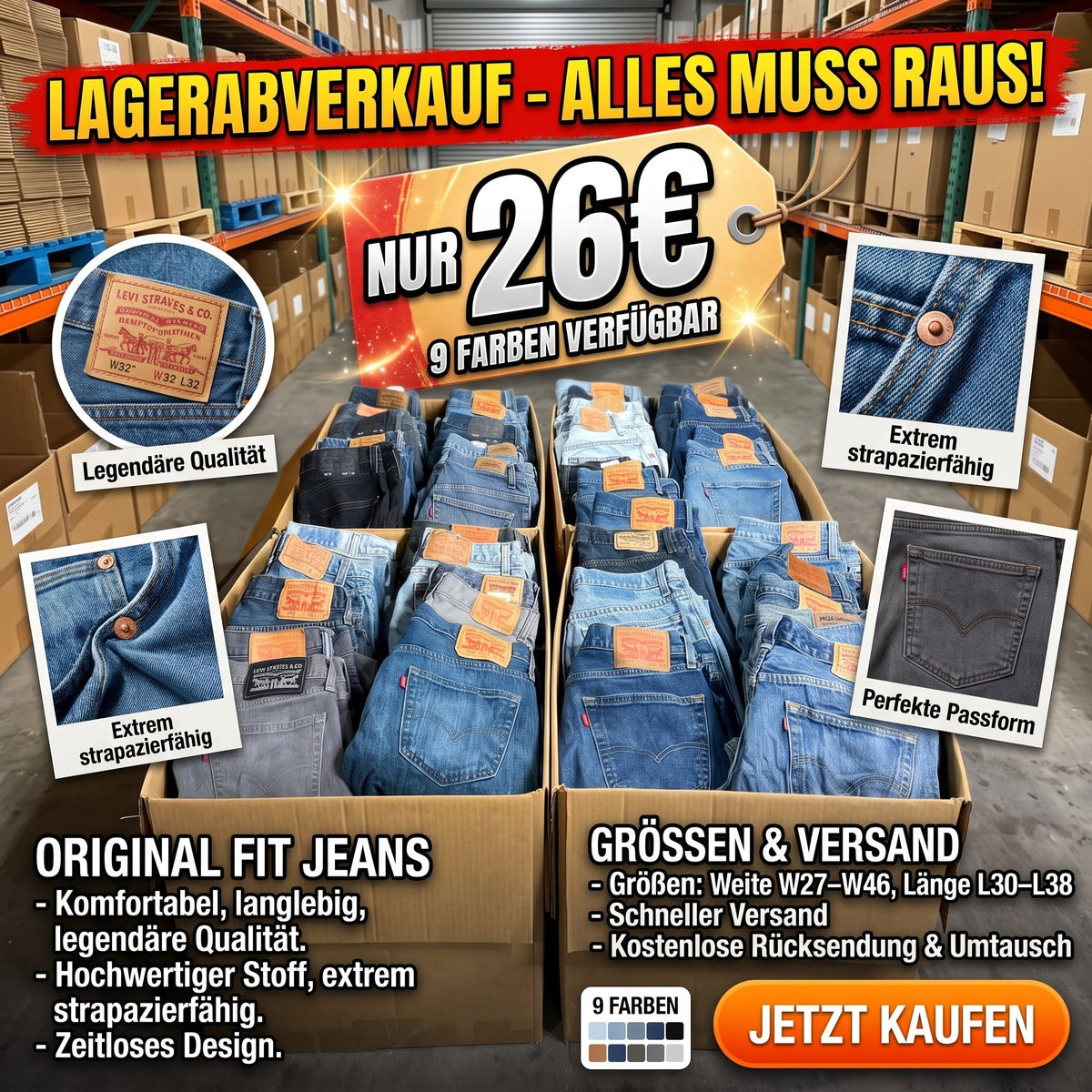 Ausverkauf — Begrenzte Stückzahl!