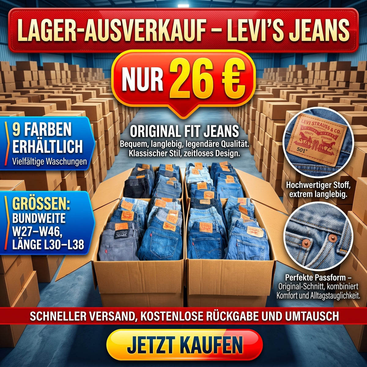 Ausverkauf — Begrenzte Stückzahl!